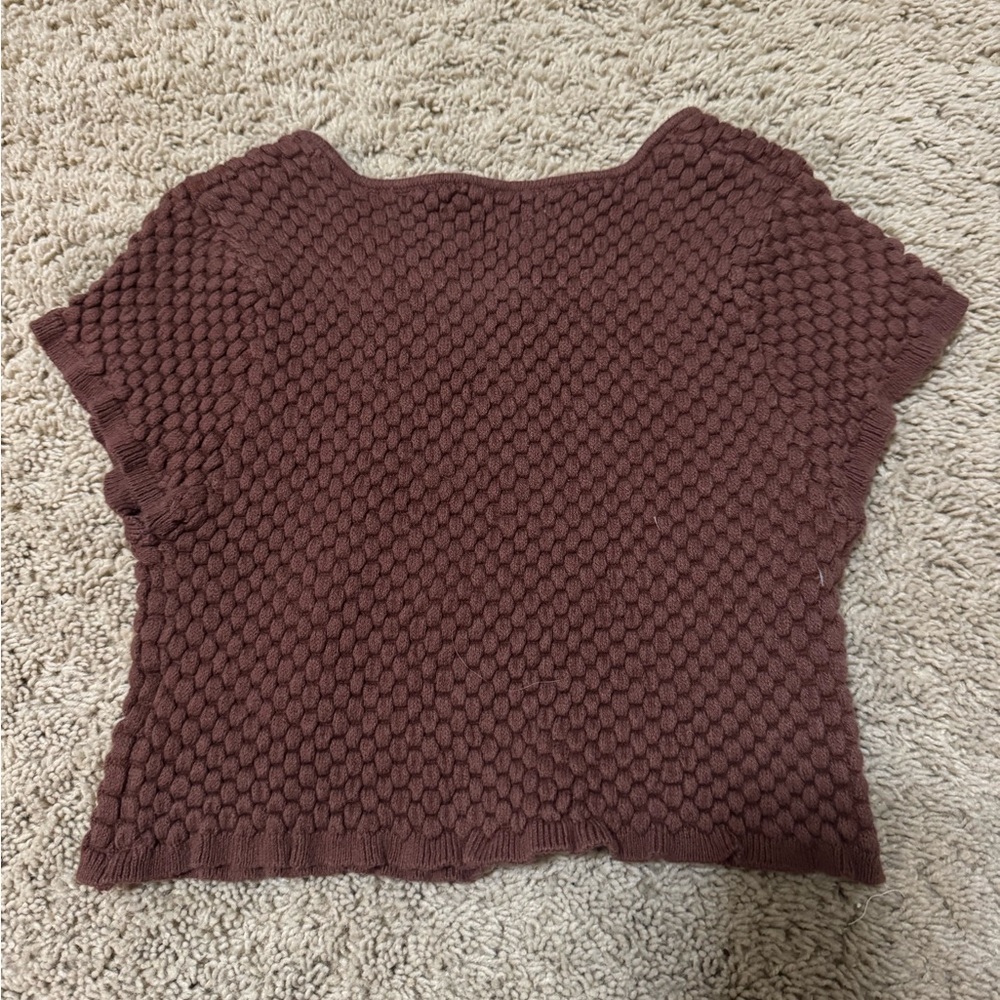 Urban Outfitters knitted cardigan / keyhole top that can be worn either way! - Picture 2 of 3
